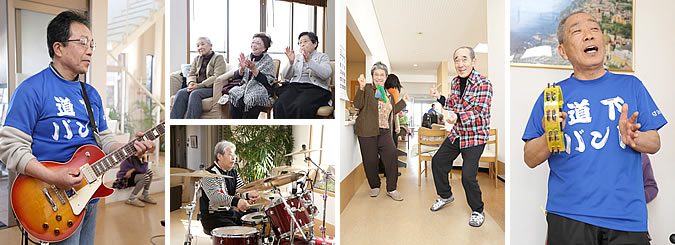 演奏開始でノリノリ