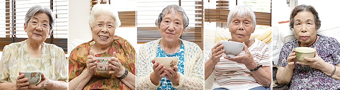 お茶の味は格別