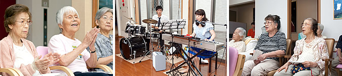 コンサートを満喫
