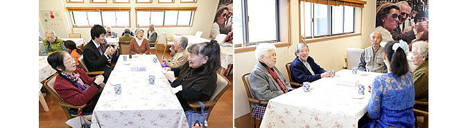 イベント終了後のお茶会