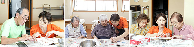 みなさんは悪戦苦闘