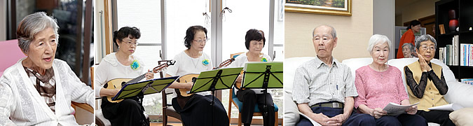 マンドリンの優しい音色に癒されました