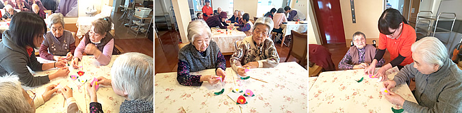 折り紙で椿を作ろう