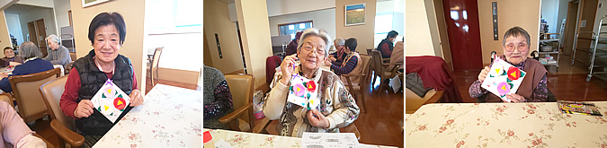折り紙で椿を作ろう